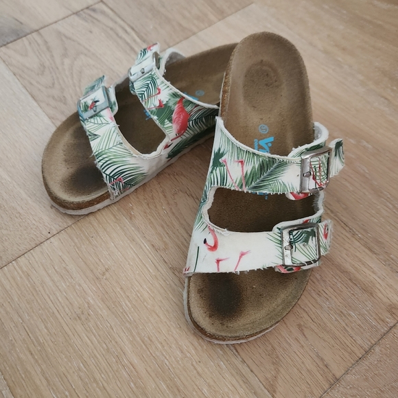 VIKING | Birkenstock-style flamingo slides - Picture 1 of 5
